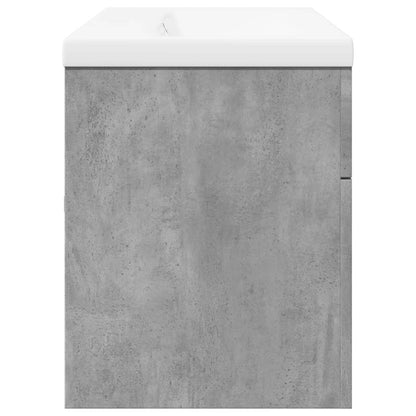 Mobile da Bagno con Lavabo Integrato Grigio Cemento | homemem39