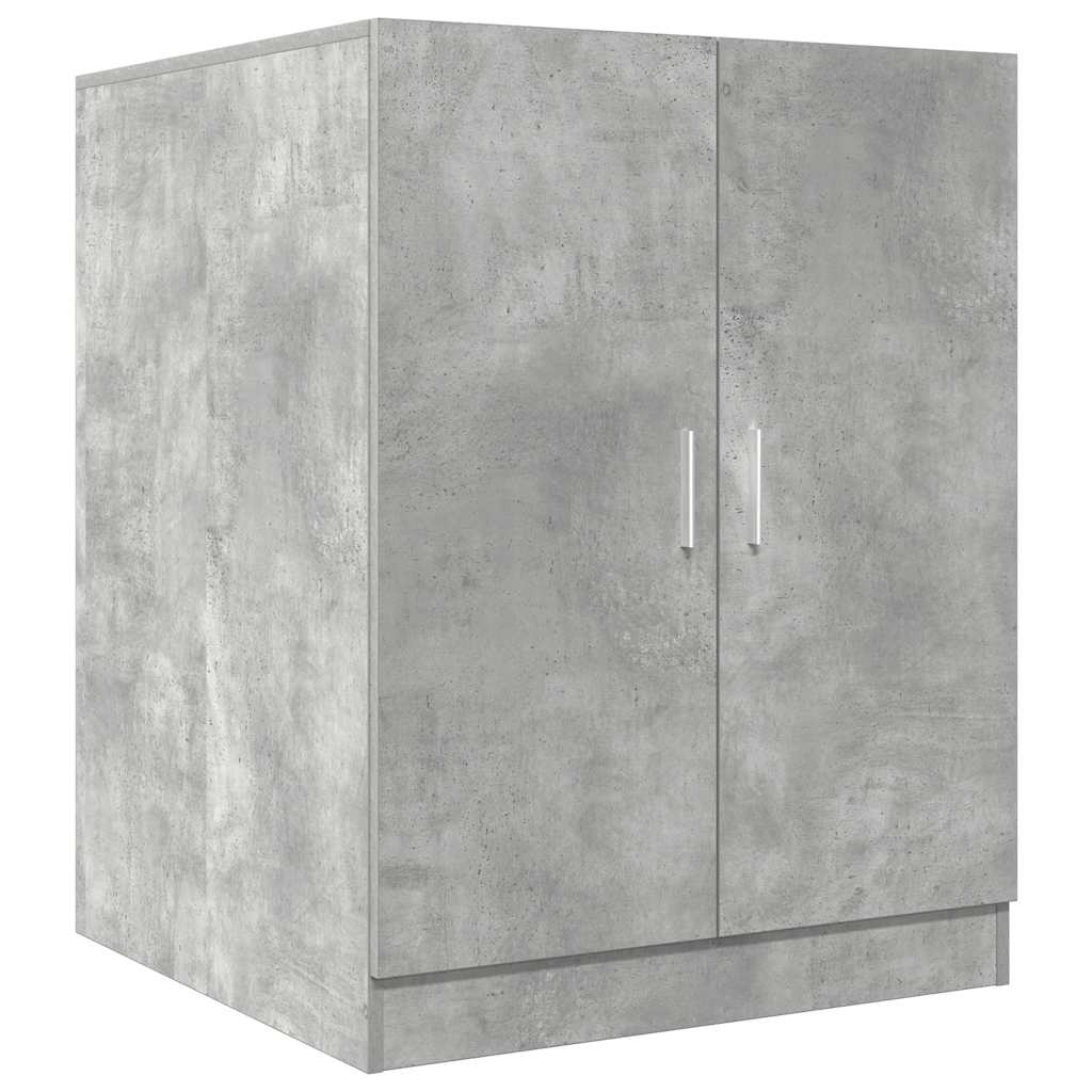 Mobili Lavatrice 2pz Grigio Cemento in Truciolato | homemem39