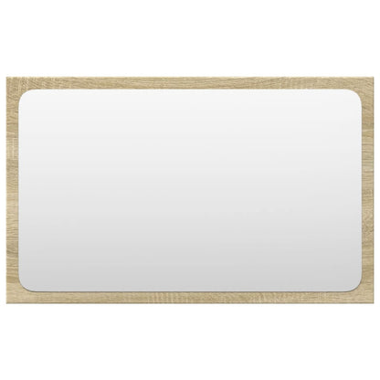 Set Mobili da Bagno 4 pz Rovere Sonoma in Legno Multistrato | homemem39