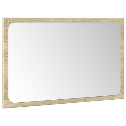 Set Mobili da Bagno 3 pz Rovere Sonoma in Legno Multistrato | homemem39