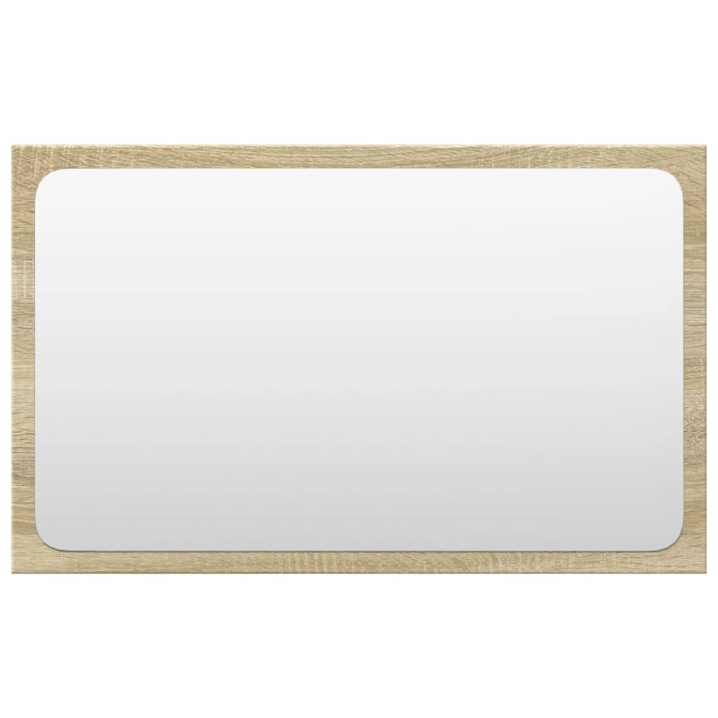 Set Mobili da Bagno 3 pz Rovere Sonoma in Legno Multistrato