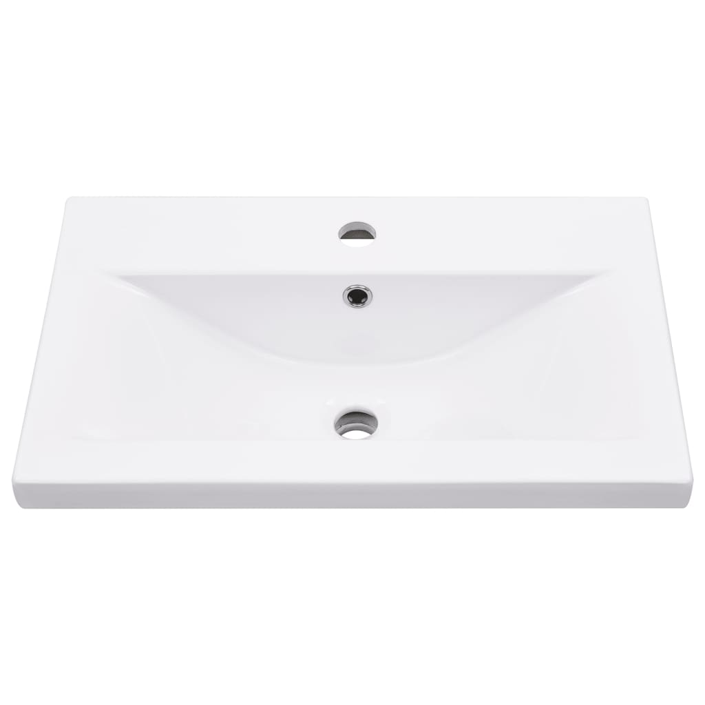 Set Mobili da Bagno 5 pz Rovere Sonoma in Legno Multistrato