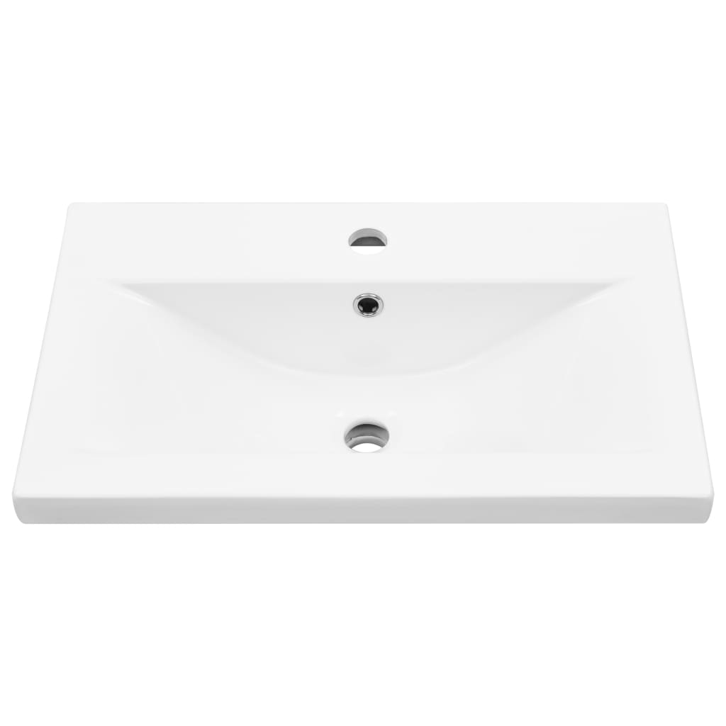 Set Mobili da Bagno 4 pz Rovere Sonoma in Legno Multistrato