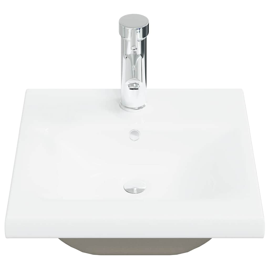 Set Mobili da Bagno 5 pz Rovere Sonoma in Legno Multistrato | homemem39
