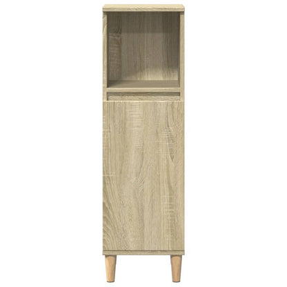 Set Mobili da Bagno 3 pz Rovere Sonoma in Legno Multistrato | homemem39