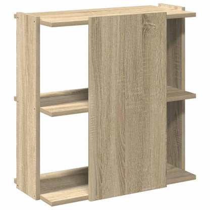 Libreria 3 Ripiani Rovere Sonoma 60x30x60 cm Legno Multistrato | homemem39