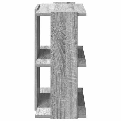 Libreria a 3 Ripiani Grigio Sonoma 60x30x60cm Legno Multistrato | homemem39