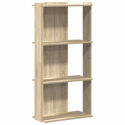 Libreria 3 Ripiani Rovere Sonoma 60x30x120 cm Legno Multistrato | homemem39