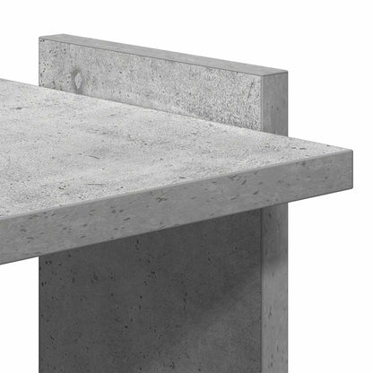 Libreria 3 Ripiani Grigio Cemento 60x30x120 cm Multistrato | homemem39