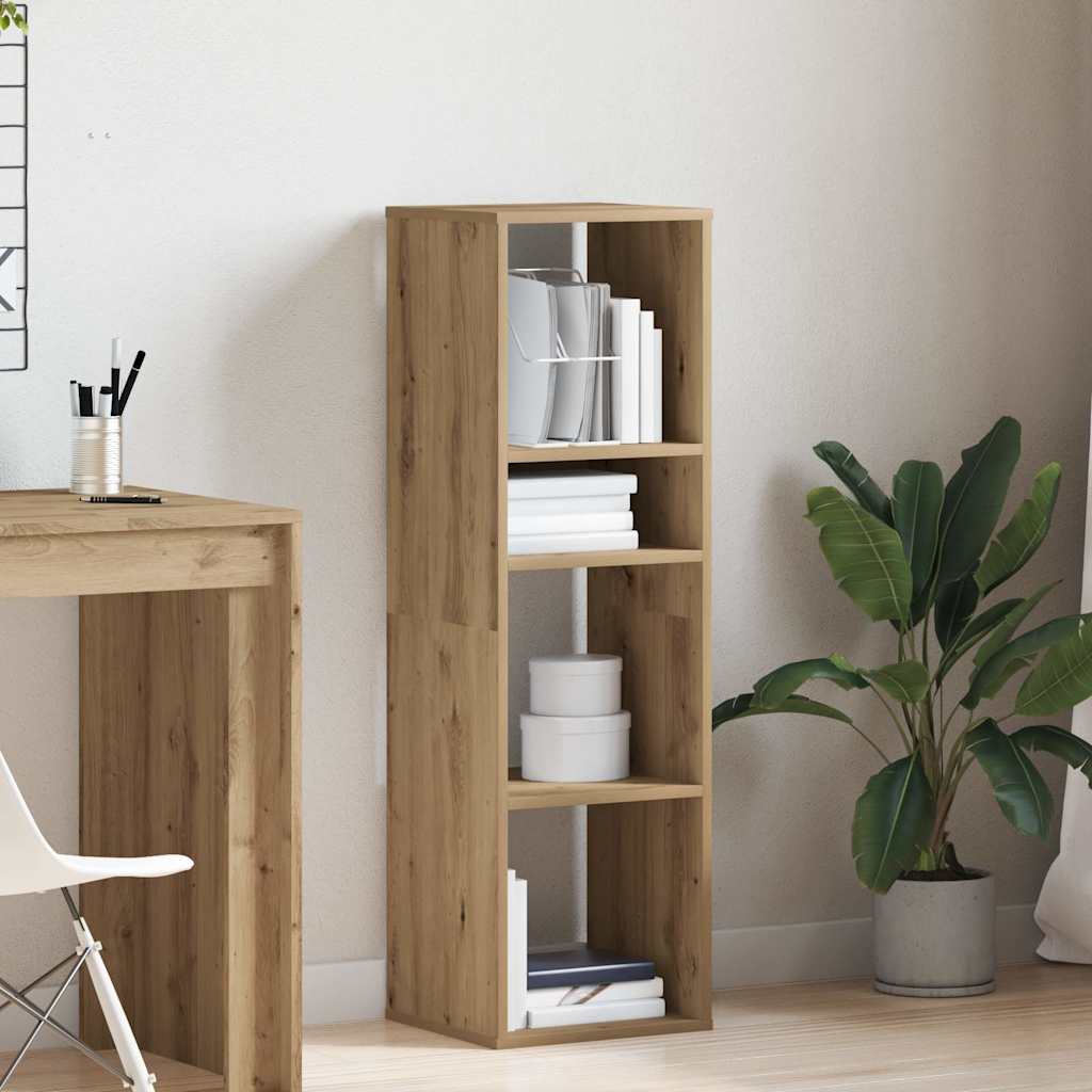 Libreria Rovere Artigianale 34x31x112 cm in Legno Multistrato | homemem39