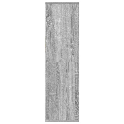 Libreria Grigio Sonoma 34x31x112 cm in Legno Multistrato | homemem39