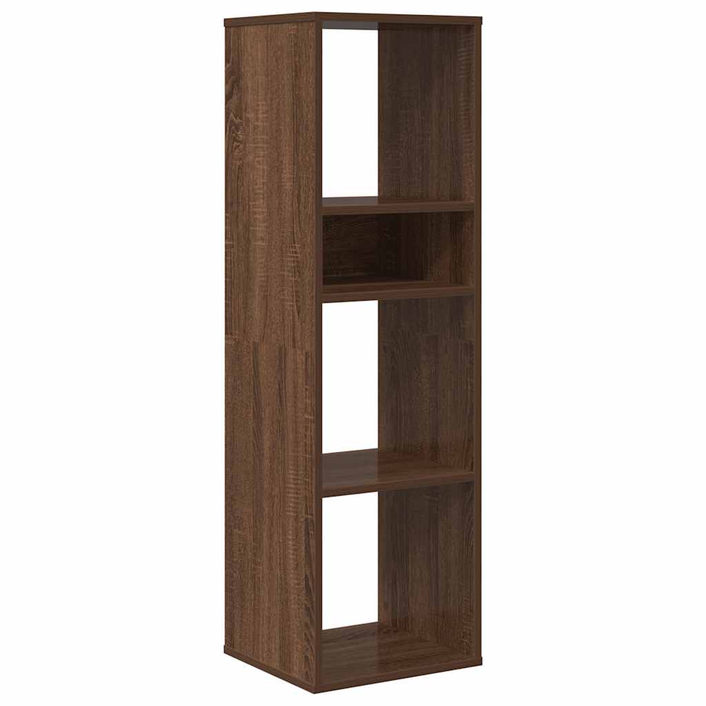 Libreria Rovere Marrone 34x31x112 cm in Legno Multistrato