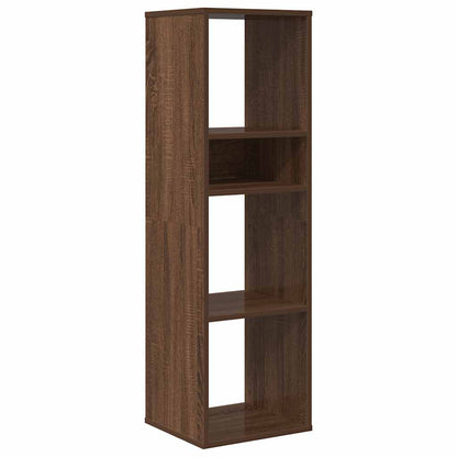 Libreria Rovere Marrone 34x31x112 cm in Legno Multistrato