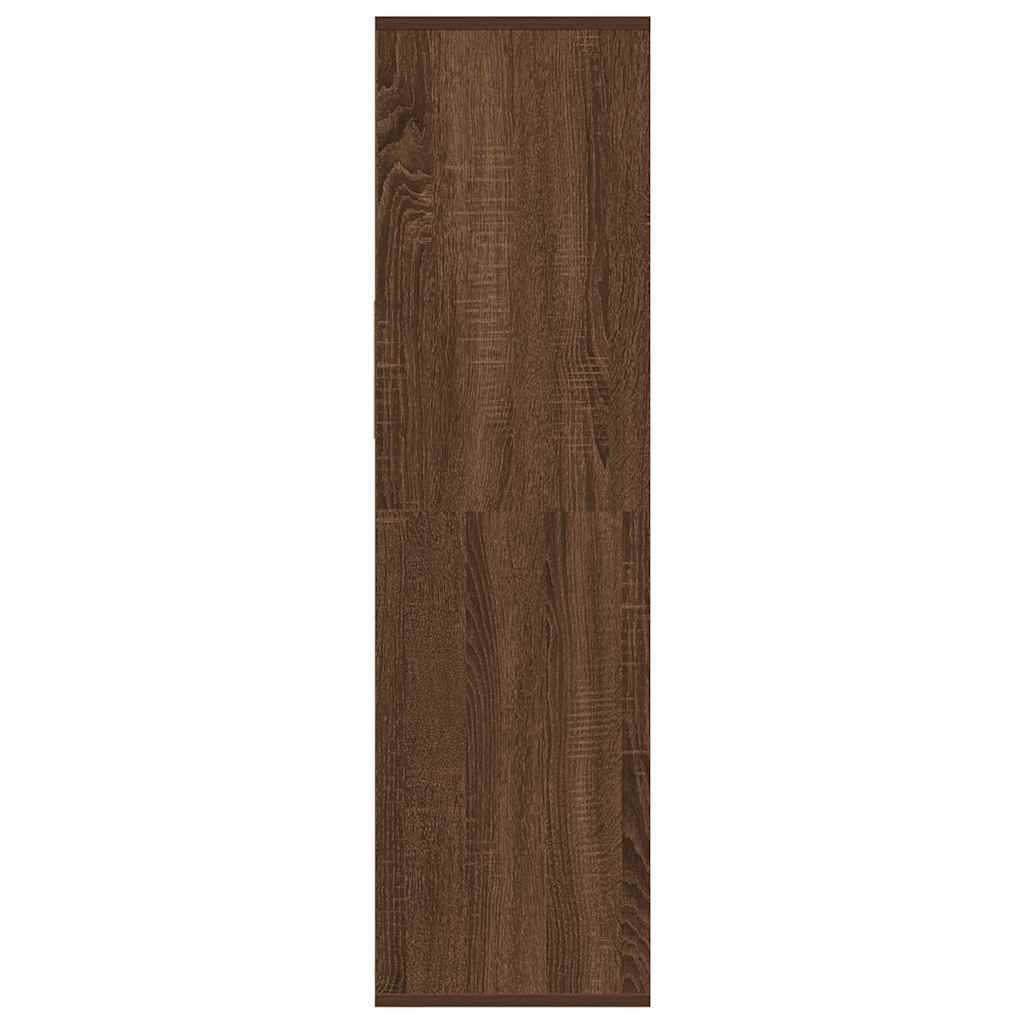 Libreria Rovere Marrone 34x31x112 cm in Legno Multistrato