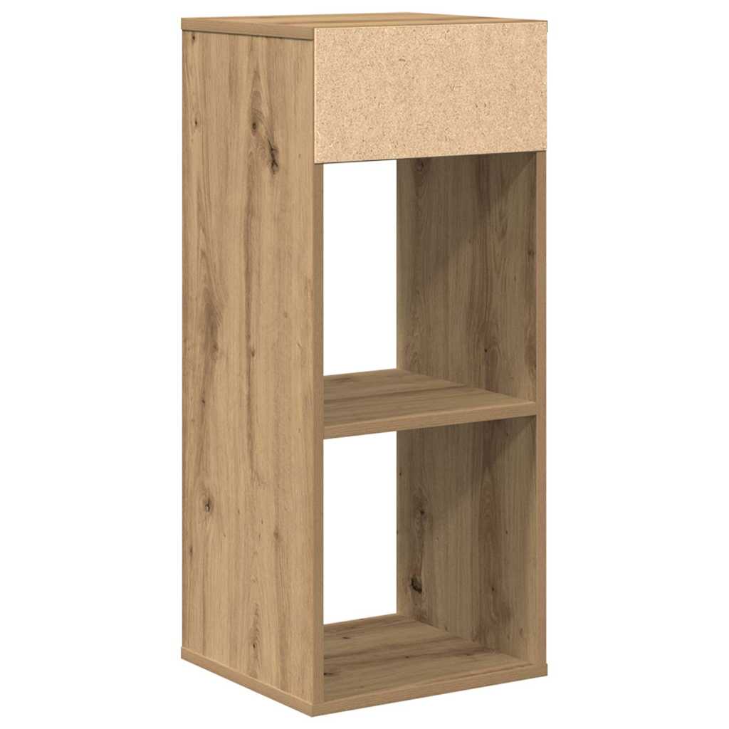 Libreria Rovere Artigianale 34x31x80 cm Legno Multistrato | homemem39