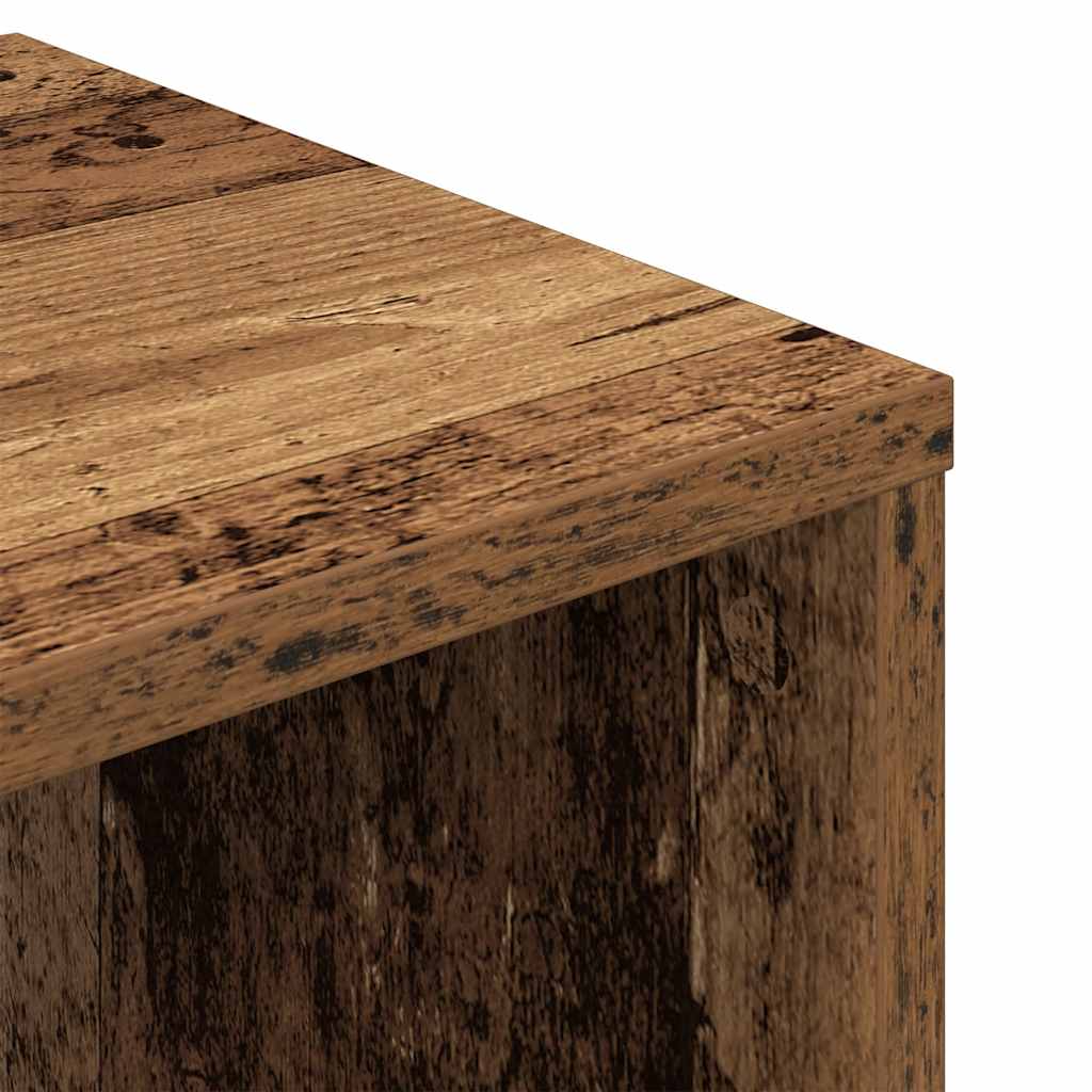 Libreria Legno Antico 34x31x112 cm in Legno Multistrato | homemem39