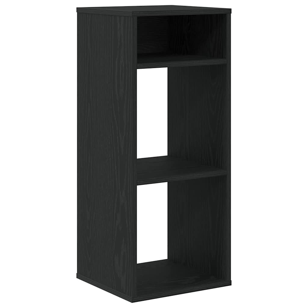 Libreria Nera 34x31x80 cm in Legno Multistrato | homemem39