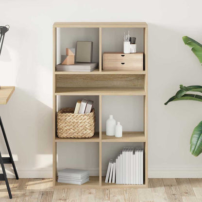 Libreria Rovere Sonoma 66x31x112 cm in Legno Multistrato | homemem39