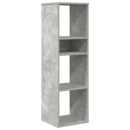 Libreria Grigio Cemento 34x31x112 cm in Legno Multistrato | homemem39