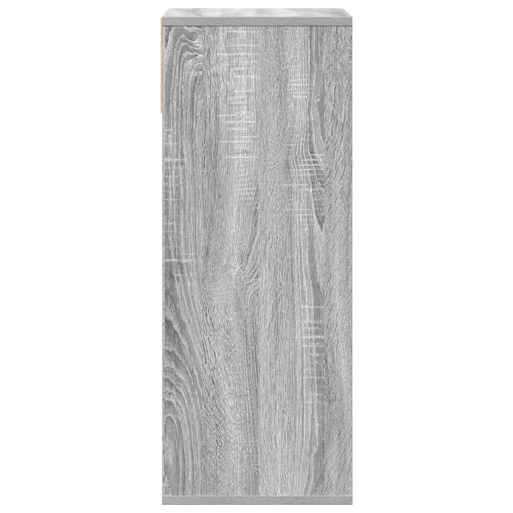 Libreria Grigio Sonoma 34x31x80 cm in Legno Multistrato | homemem39
