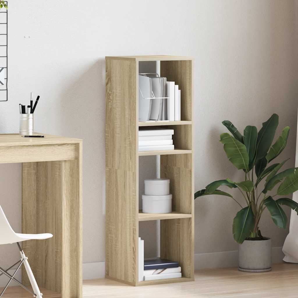 Libreria Rovere Sonoma 34x31x112 cm in Legno Multistrato | homemem39