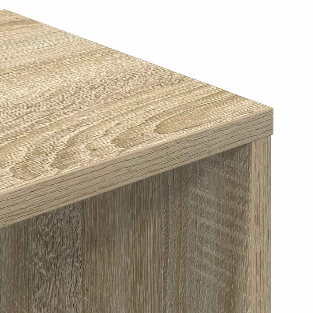 Libreria Rovere Sonoma 34x31x112 cm in Legno Multistrato | homemem39