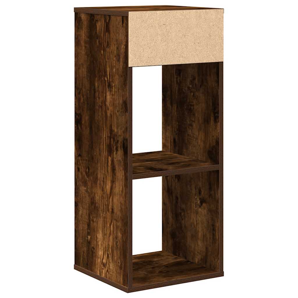 Libreria Rovere Fumo 34x31x80 cm in Legno Multistrato | homemem39