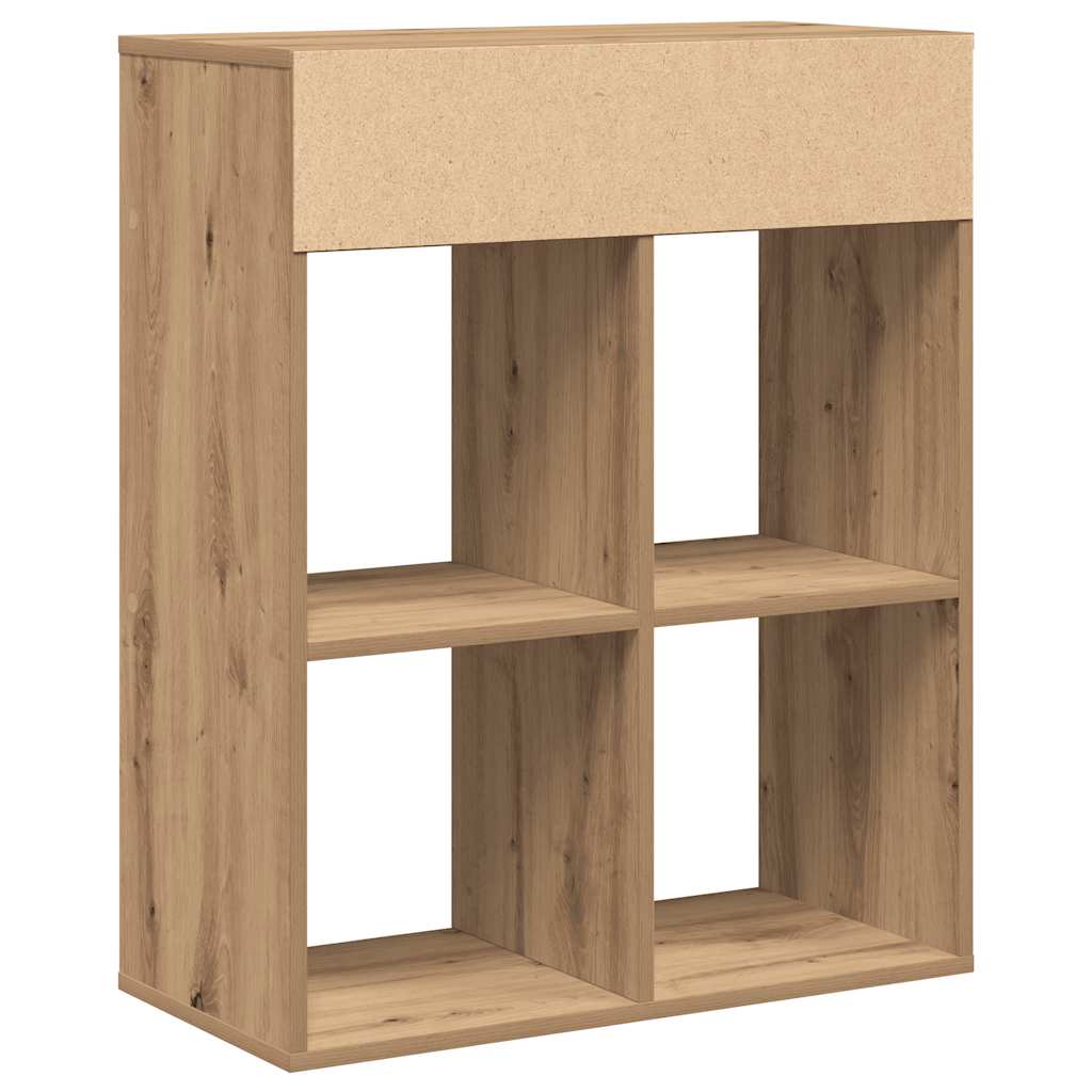 Libreria Rovere Artigianale 66x31x80 cm Legno Multistrato