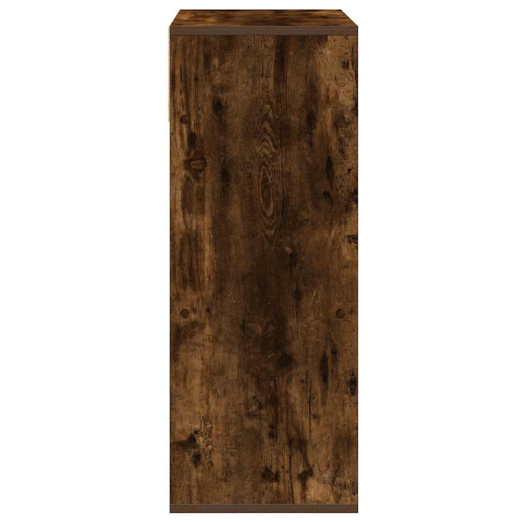Libreria Rovere Fumo 66x31x80 cm in Legno Multistrato | homemem39