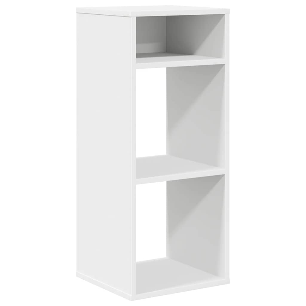 Libreria Bianca 34x31x80 cm in Legno Multistrato | homemem39