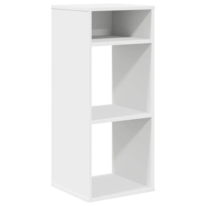 Libreria Bianca 34x31x80 cm in Legno Multistrato | homemem39