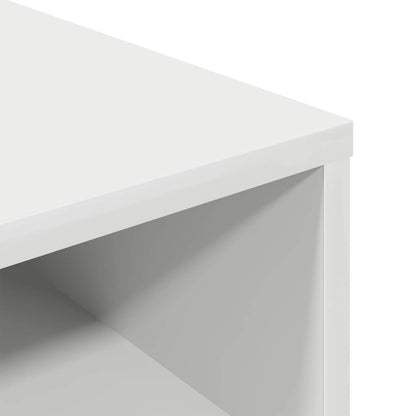 Libreria Bianca 34x31x80 cm in Legno Multistrato | homemem39