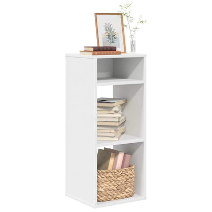 Libreria Bianca 34x31x80 cm in Legno Multistrato | homemem39