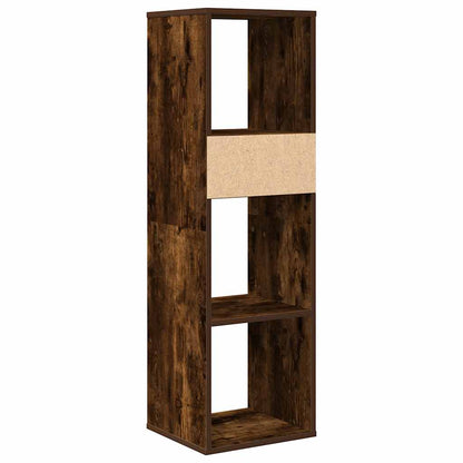 Libreria Rovere Fumo 34x31x112 cm in Legno Multistrato | homemem39
