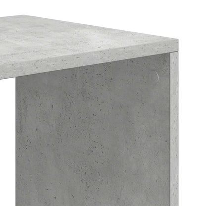 Libreria Grigio Cemento 66x31x112 cm in Legno Multistrato | homemem39