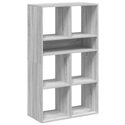 Libreria Grigio Sonoma 66x31x112 cm in Legno Multistrato | homemem39