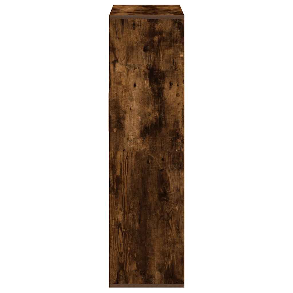 Libreria Rovere Fumo 66x31x112 cm in Legno Multistrato | homemem39