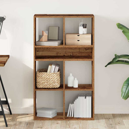 Libreria Legno Antico 66x31x112 cm in Legno Multistrato | homemem39