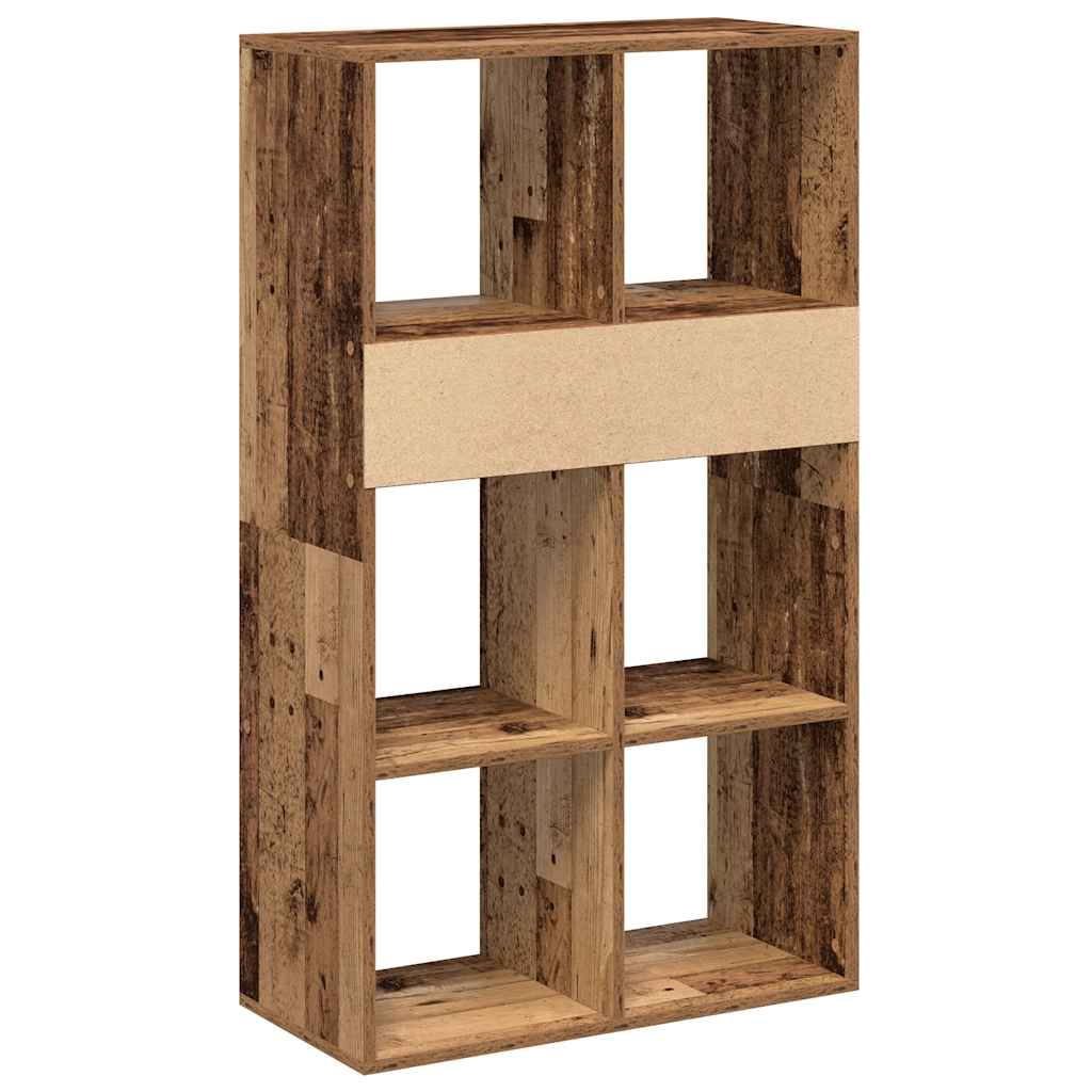 Libreria Legno Antico 66x31x112 cm in Legno Multistrato | homemem39