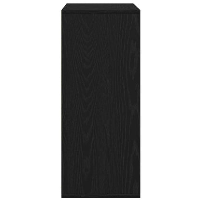 Libreria Nera 60x30x71,5 cm in Legno Multistrato | homemem39