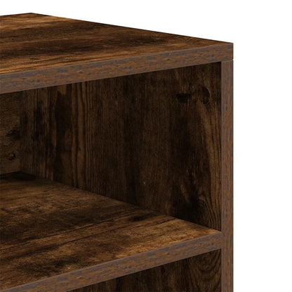 Libreria Rovere Fumo 60x30x71,5 cm in Legno Multistrato | homemem39