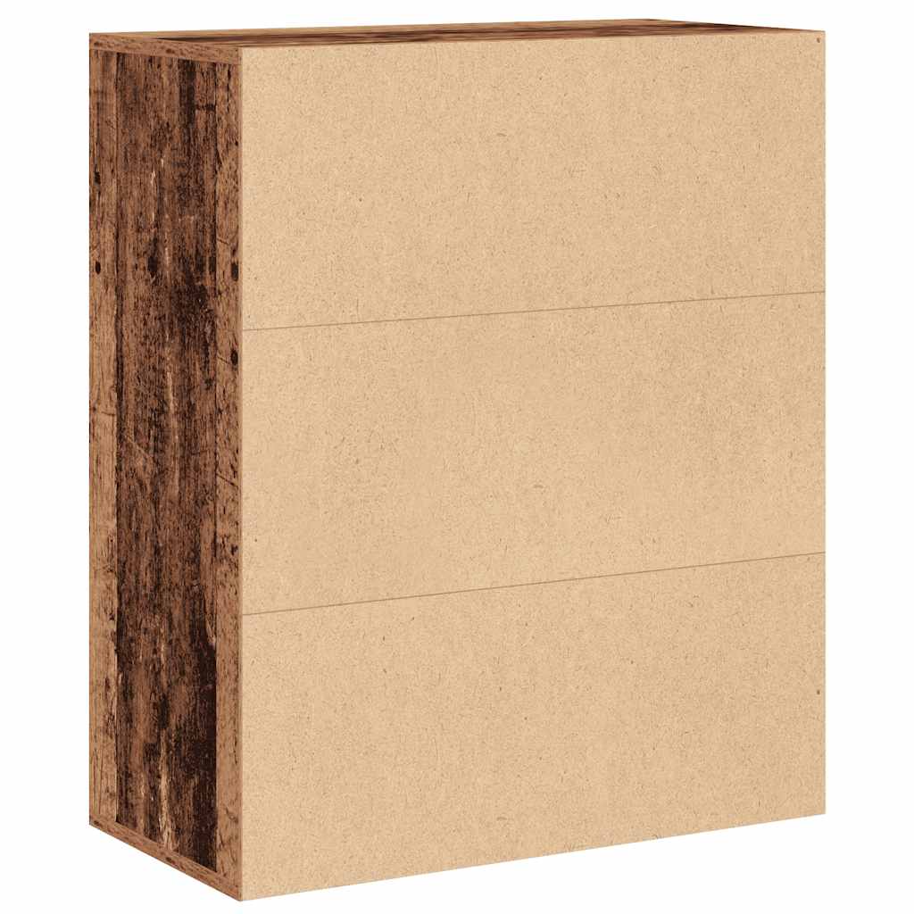 Libreria Legno Antico 60x30x71,5 cm in Legno Multistrato | homemem39