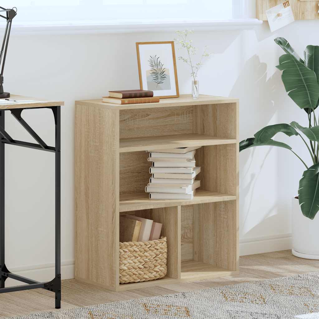 Libreria Rovere Sonoma 60x30x71,5 cm in Legno Multistrato | homemem39