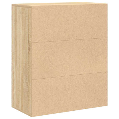 Libreria Rovere Sonoma 60x30x71,5 cm in Legno Multistrato | homemem39