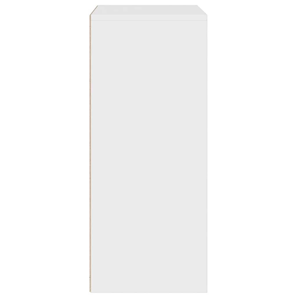 Libreria Bianca 60x30x71,5 cm in Legno Multistrato | homemem39