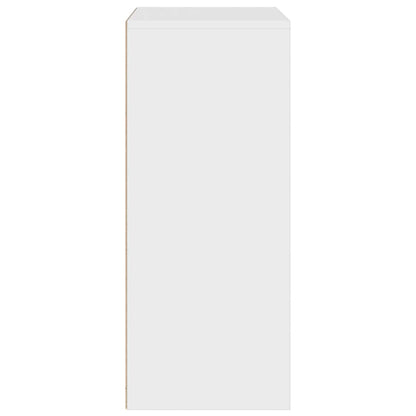 Libreria Bianca 60x30x71,5 cm in Legno Multistrato | homemem39