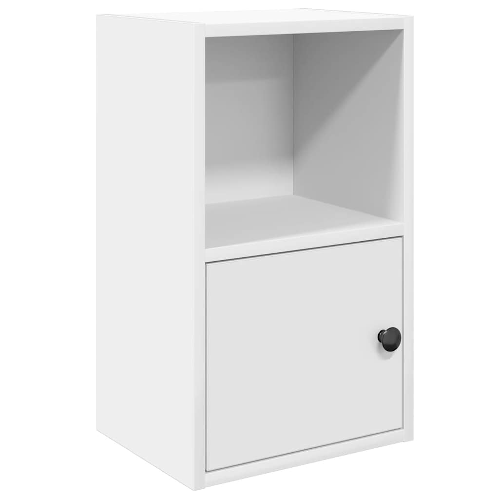Libreria Bianca 31x24x52 cm in Legno Multistrato | homemem39