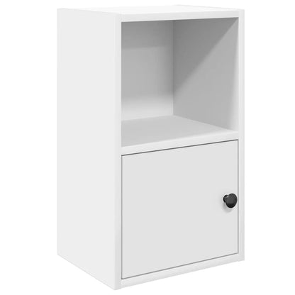 Libreria Bianca 31x24x52 cm in Legno Multistrato | homemem39