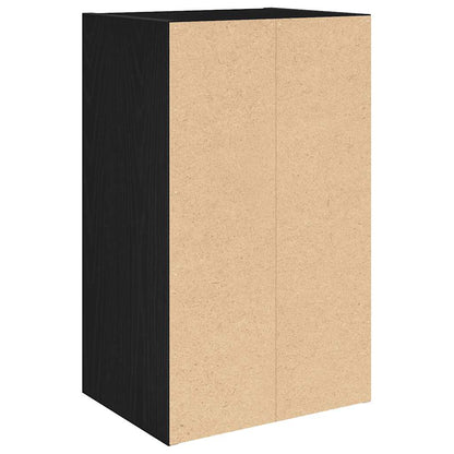 Libreria Rovere Nero 31x24x52 cm in Legno Multistrato