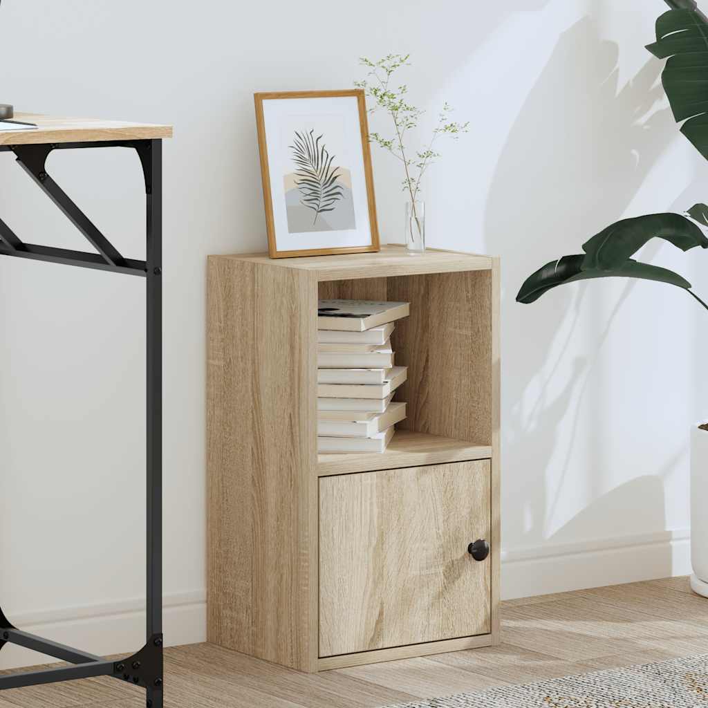 Libreria Rovere Sonoma 31x24x52 cm in Legno Multistrato | homemem39